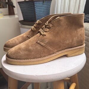 Vince Men's Brown Suede Chukka Boots